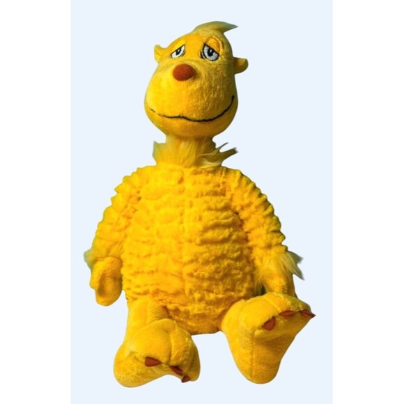 Kohls Cares Dr. Seuss Plush Toy 14" Yellow Lorax Soft Stuffed Animal For Kids - Picture 1 of 2